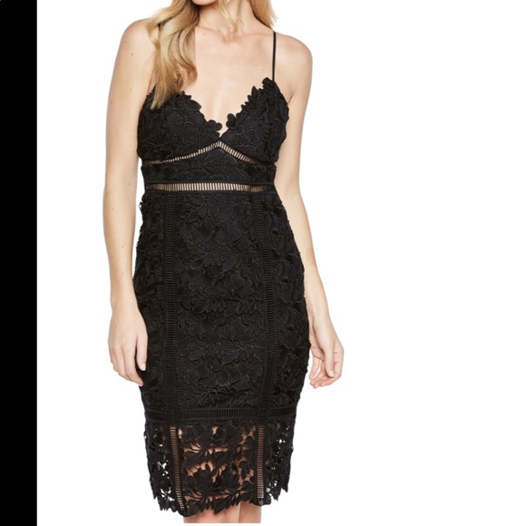 Anthropologie Dresses & Skirts - Nordstrom Bardot Black Lace Cocktail Dress